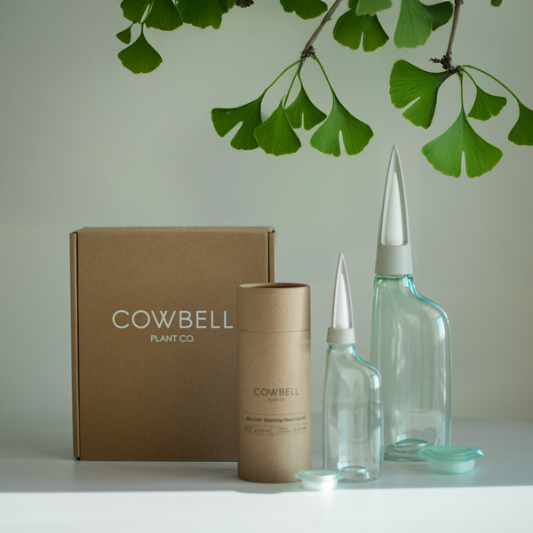 cowbell self-watering plant care kit Cowbell Self-Watering Plant Care Kit (750mL)